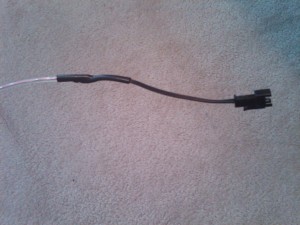 EL wire with original connector