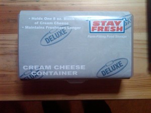 Cream cheese box