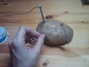 Potato battery