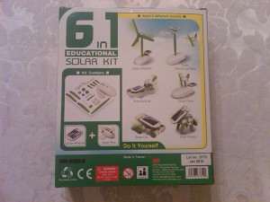 6-in-1 Educational Solar Robot Kit