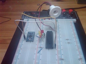 Arduino and M5451 LED driver