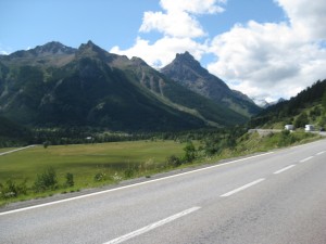 Alp view on return from Briancon