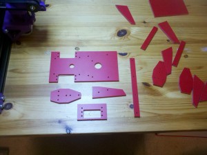 Hexbot pieces